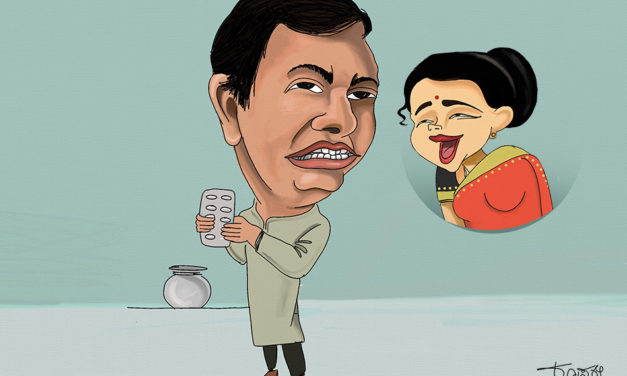 `‘ನಮ್ಮ ಮನೆಯವರು ಬಚ್ಚಲದಾಗ ಗುಳಗಿ ತೊಗೊತಾರ’’