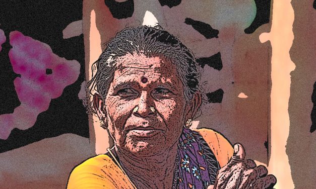 ರಂಗೋಲಿ ಕಲಿಸಿ ಬಲಿಪಾಡ್ಯಮಿಗೆ ಹೊರಟ ಅಜ್ಜಿ