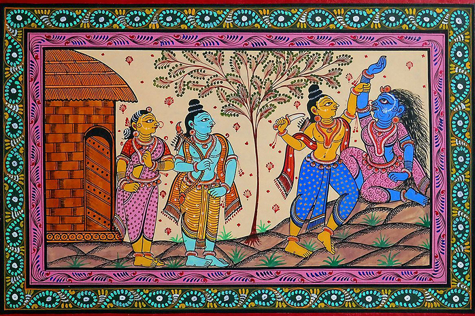 ಆರ್. ವಿಜಯರಾಘವನ್ ಅನುವಾದಿಸಿದ ಕಂಬ ರಾಮಾಯಣದ ಆಯ್ದ ಭಾಗ